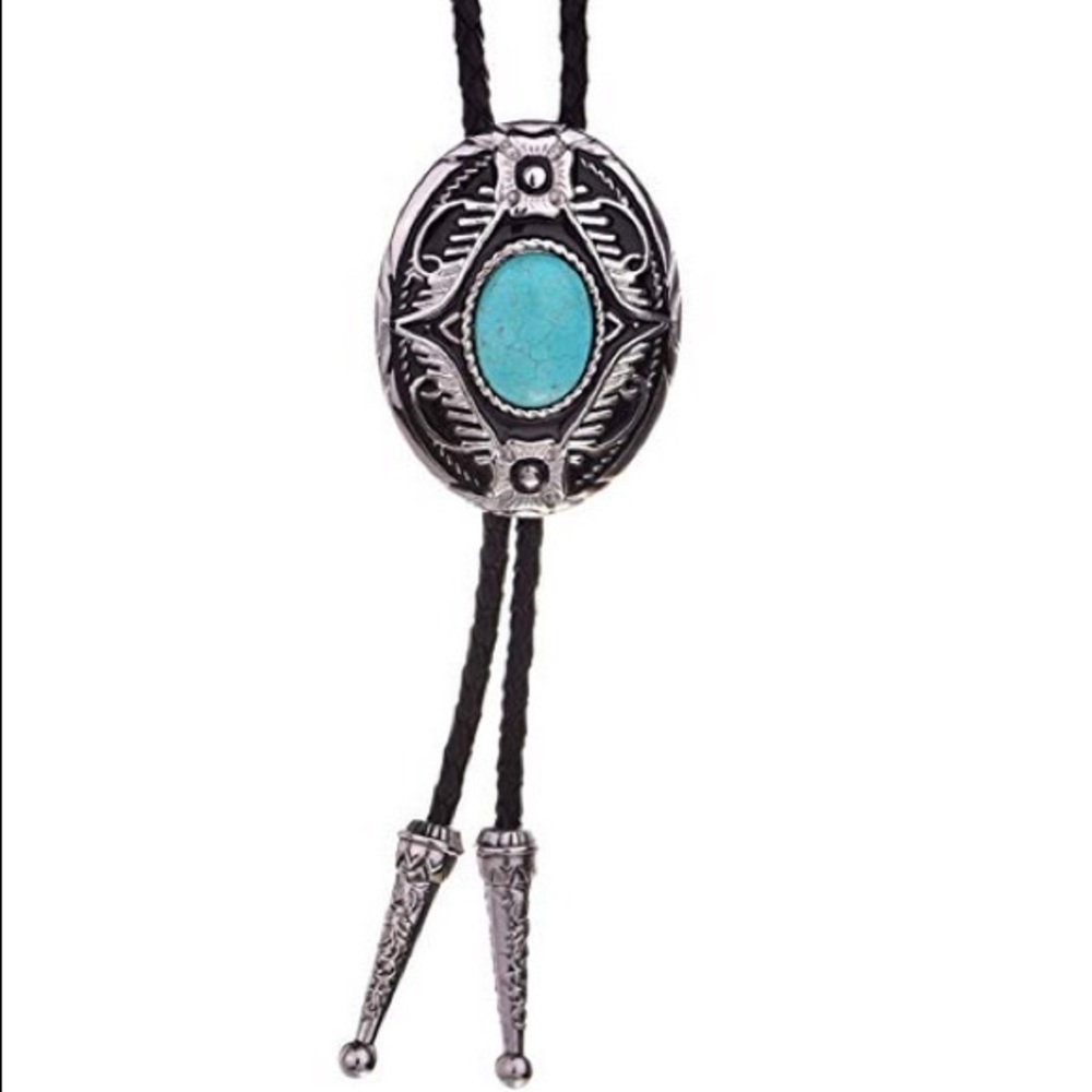 Bolo tie leather